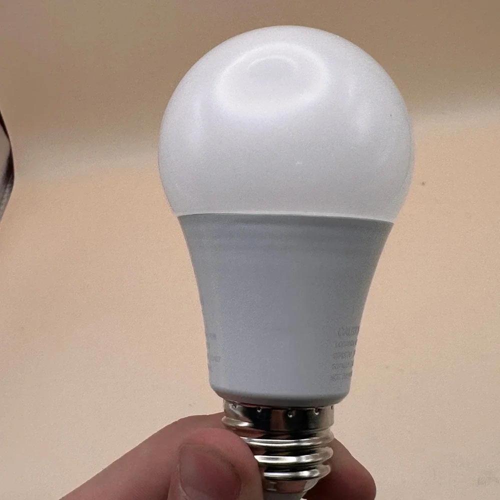 Set of 3 DEGNJU A19 LED Light Bulbs 100W Equivalent 2700K Soft White, 1500
